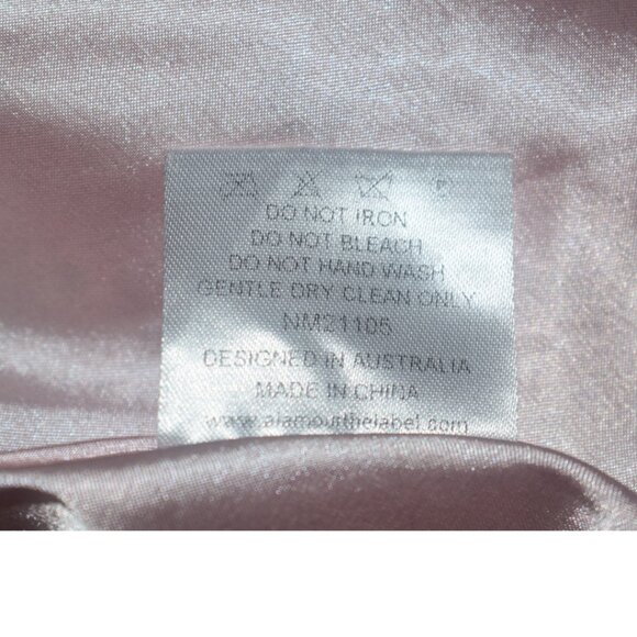 Alamour Field of Dreams Collection Aileen Dress Floral Ruffle Lace Up Back M - Picture 7 of 9